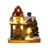 Uposao LED Christmas Village, LED Christmas Town, Christmas Village with