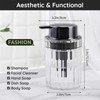 Tavvke 2 Pack Foaming Soap Dispenser Set, Refillable Plastic Hand