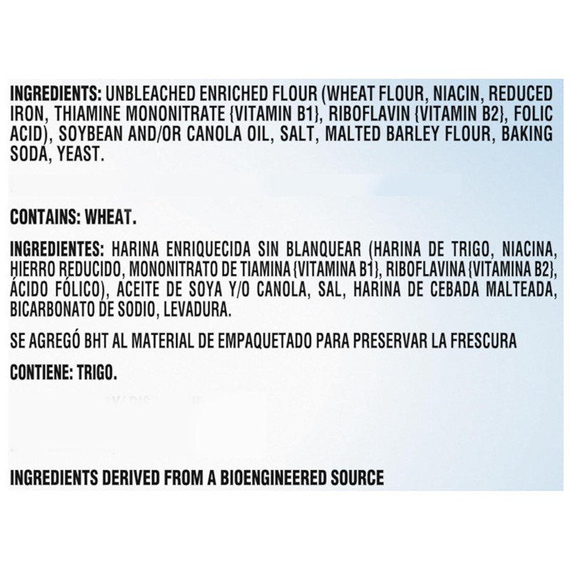 Premium Original Mini Saltine Crackers, Lunch Snacks, Bulk Snacks, 6