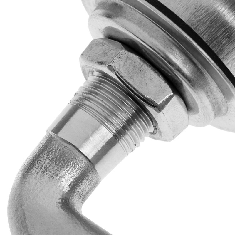 90 Degrees Boat Fuel Tank Vent for 5/8" Hose, Stainless