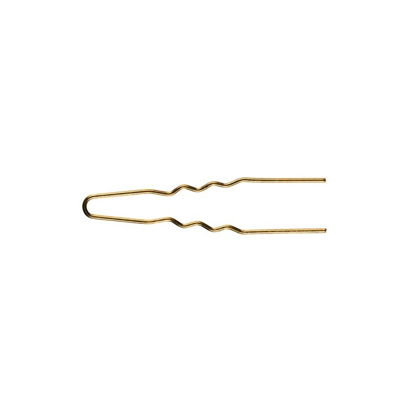 Hair Pins Thick 4.5 cm gold pack of 50