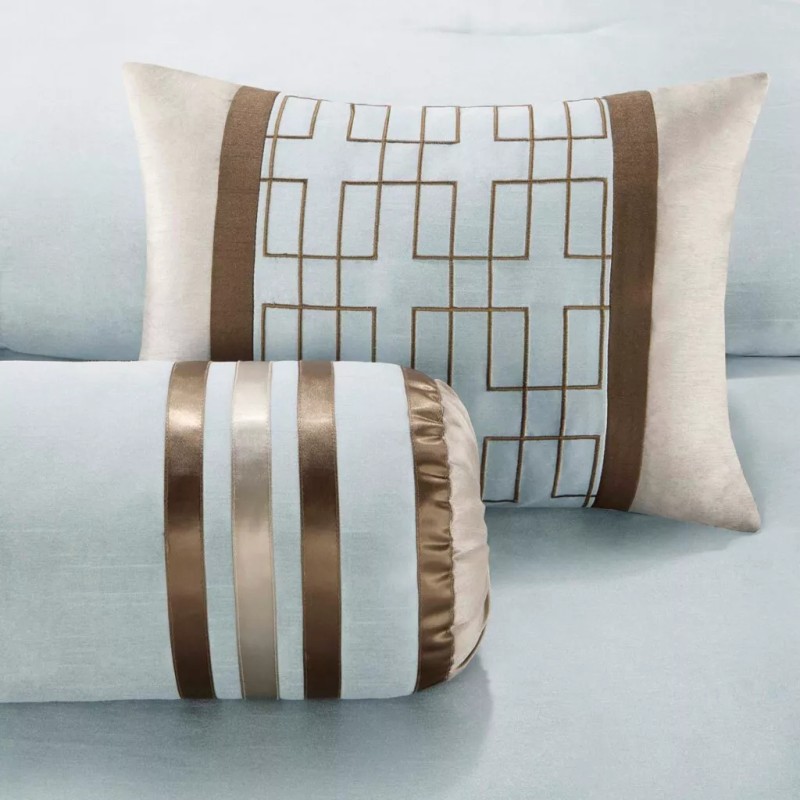 Madison Park 7 Pieces Comforter Set-Deluxe Hotel Collection Luxury Bedding