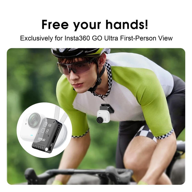 Insta360 Go Ultra Compatible Magnetic Quick Release Mount, Attaches to