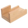 Angoily Japanese Style Wooden Sushi Rack - Flat Slot Taco