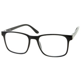 grinderPUNCH Transition Lens | Photochromic Reading Glasses | Clear Readers Turns into Sunglasses in the Sun | UV400 (Black, 2.50)