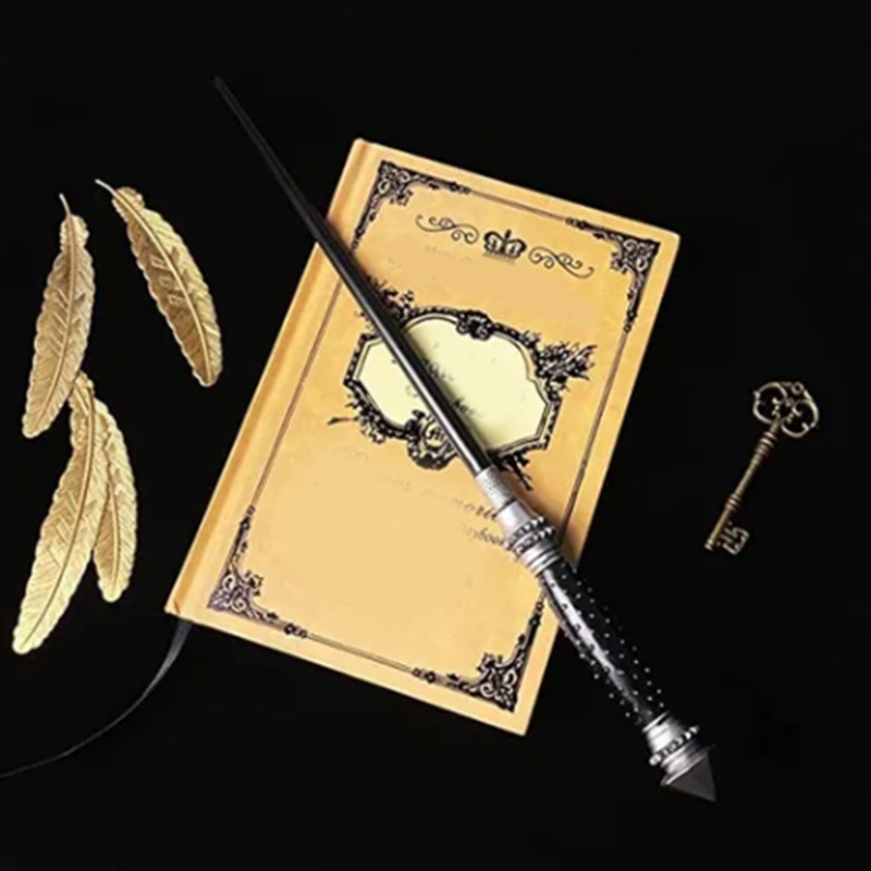 Wizard Wand 15in Length Wood Texture Durable PVC Resin Light