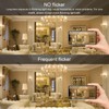 comzler Type B Shape LED Ceiling Fan Light Bulbs E12
