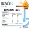 Bcaas Nanogen Nutrition 500g 50 Servicios 2:1:1 Aminoácidos