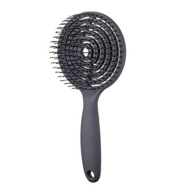 GLGL Premium Scalp & Shampoo Brush for Curly & Wet Detangle Hair. Round Pin Tip Type for Massaging Scalp Smooth. Made in Korea