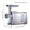Sunmile SM-G73 Heavy Duty Electric Meat Grinder and Sausage Stuffer
