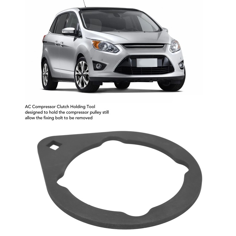 Air Conditioning Compressor Holding Tool 412‑154 AC Clutch Fixture Replacement