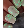 22 Premium Semi-Cured Gel Nail Polish Strips w/Application Accessories (Glow-in-the-dark