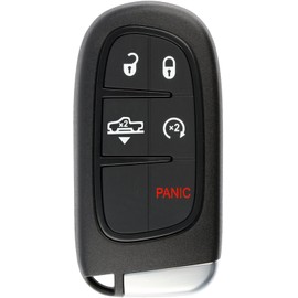 KeylessOption Keyless Entry Remote Start Smart Car Key Fob Alarm for Air Suspension Dodge Ram 1500, 2500, GQ4-54T