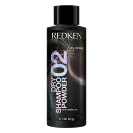 Redken Dry Shampoo Powder 02 | For Oily Hair | Absorbs Oil -2.1 Oz