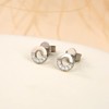 G23 Titanium Earrings for Sensitive Ears, Titanium Stud Earrings for