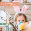 Papierdrachen 6 Felt Eggs Pastel Colours - Easter Decoration for
