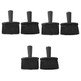 Ipetboom Sets Hair Brush Barber Soft Fade Bristle Brush for Hair Cutting Kit Barber Shop Tool Lint Plastic Handle Style Pcs