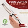 Orblue Premium Apple Corer Tool - Durable Stainless Steel Fruit