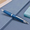 Jinhao 10 Press Fountain Pen with Box, Pearl Blue Retractable