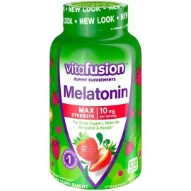 Vitafusion Melatonina 10mg 100 Gomitas La Mejor Ayuda Para Dormir