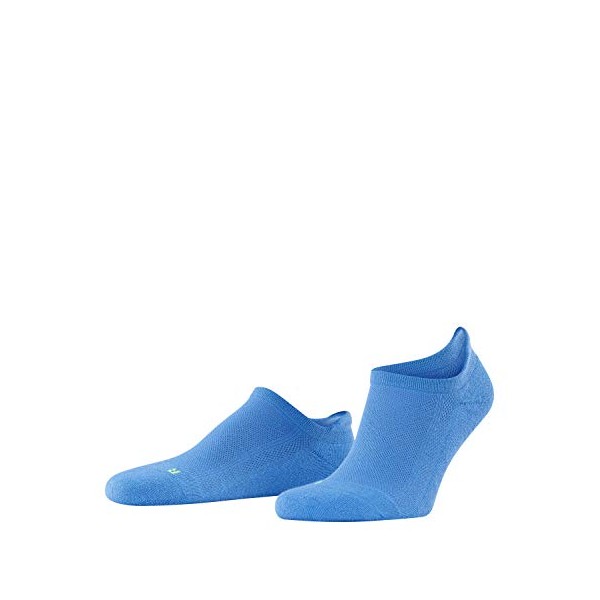 FALKE Unisex-Adult Cool Kick Sneaker Socks, Low Cut Ankle Sock, Casual or Dress, Moisture Wicking, Blue (Og Ribbon Blue 6318), US 10.5-11.5 (EU 44-45 Ι UK 9.5-10.5), 1 Pair