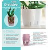 SANTINO Orchid Pot Diameter 12 cm Self-Watering Pot with Wick