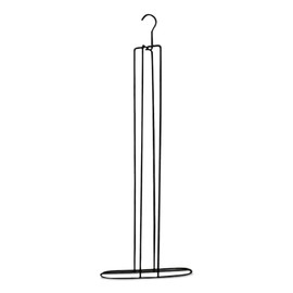 Trigon Sports Shoulder Pad Hangers, Heavy Duty Games Equipment Organizer, Powder Coated, Space Saving, Sturdy Metal Hangers for All Level sports, Black, Pack of 2