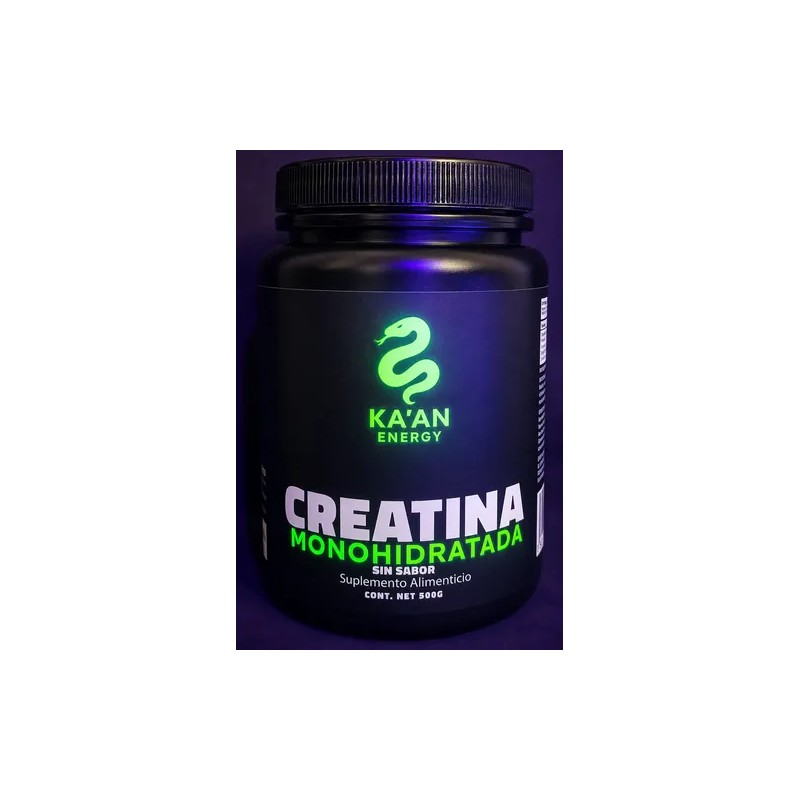 Creatina Monohidratada 500g Micronizada Sin Sabor Kaan