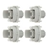 4 Pcs Brake Taillight Socket Bracket 34102 S60 003 License