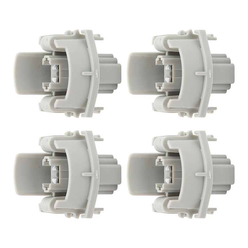4 Pcs Brake Taillight Socket Bracket 34102 S60 003 License