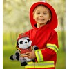 DolliBu Firefighter Dress Up Set for Teddy Bear - Firefighter