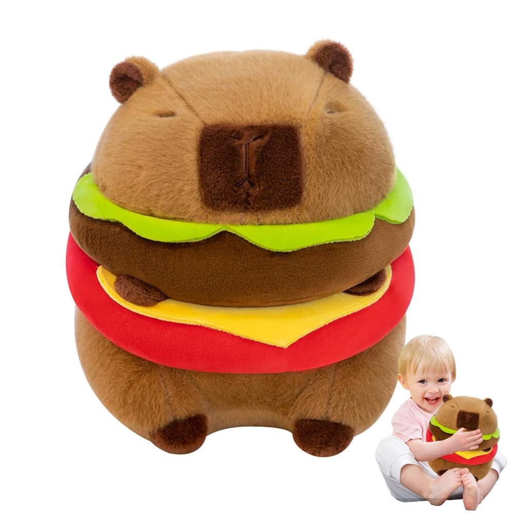 NAVESO Capybara Federmäppchen Set - Mit 4 Stiften & 8 Fächern | Süßes Schulset Für Kinder