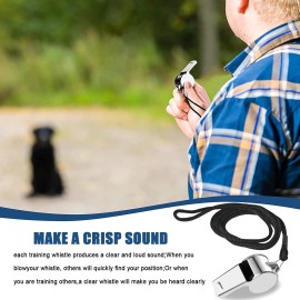 Tiankohelan 3 Pcs Whistle,Stainl