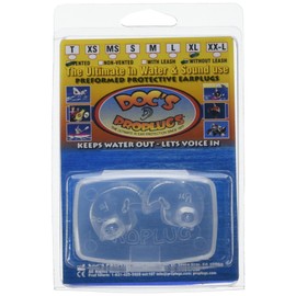 Doc's Pro DFF07 Extra Large Vented Ear Plugs - Clear