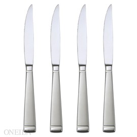 Oneida Frost Steak Knife Set, Set of 4