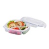 Lock & Lock Plastic Food Storage Containers - Square -