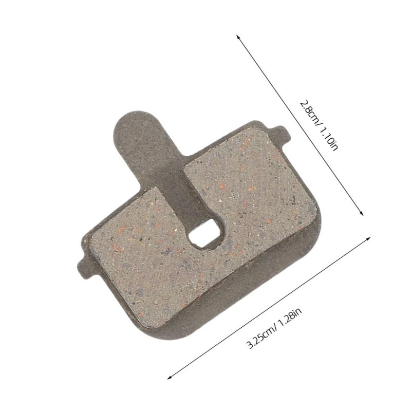 WOONEKY 5 Pairs Semi Metallic Mountain Cycling Brake Pads Hydraulic