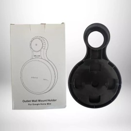 Unbranded Outlet Wall Mount Holder for Google Mini - Black - NIB