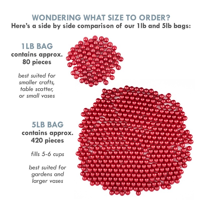 Galashield Marbles for Vases | Glass Marbles Bulk Vase Fillers