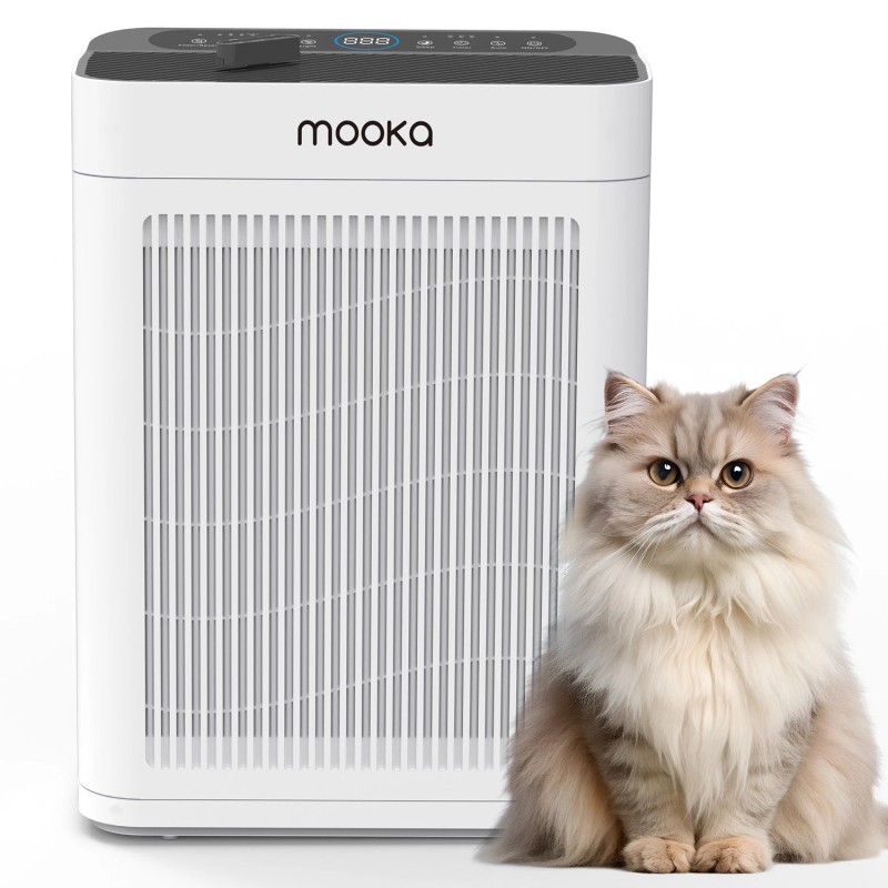 MOOKA Air Purifiers for Home Large Room 2200Sq.Ft w/ Washable