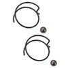 Tolxh 4PCS/SET #N078434 SPRING AND STEEL BALL N089668 DCF887 20V