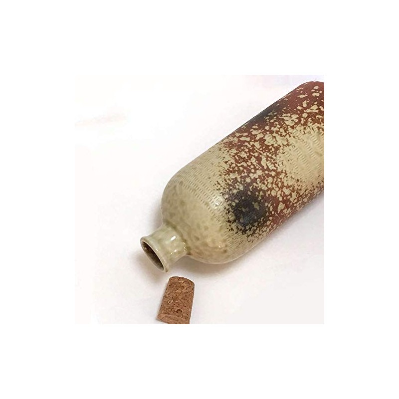 Shigaraki Ware Ion Bottle, Koshigaraki Oyugaru