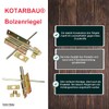 KOTARBAU Bolt Bolt 150/16 Lock Bolt on Both Sides Galvanised