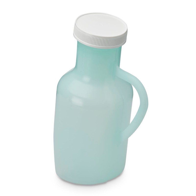 Surgipack 6362 Male Urinal Bottle with Screw Cap Lid, 1