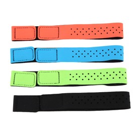 SweetSerenade 4 Pcs Replacement Heart Rate Monitor Armband Strap Adjustable Replacement Armband Band Universal Sport Wrist Strap S