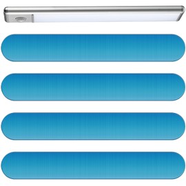 Konohan 4 Pcs Under Cabinet Lights Magnetic Sticky, Cabinet Lights Replacement Magnetic Strips