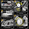 BRICXOR V8 Engine Model Kit That Works, APP Controlled Engines
