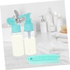 Mikinona 11pc Travel Toiletries Bottles Set Refillable Empty Travel Bottles