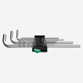 Wera 021909 Metric Chrome Hex L-key Set