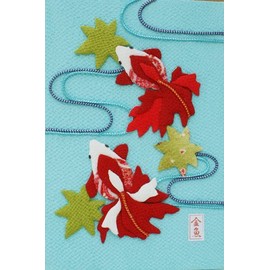 押絵 更紗 Goldfish Handmade Kit